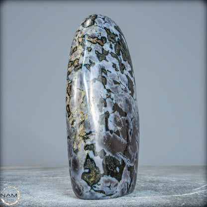 Natürliche Merlinit (Gabbro) Kristall Freiform - 969,08g