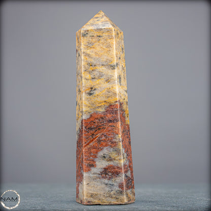 Natürliche Rote Aventurin Obelisk aus Madagaskar - 838,04g