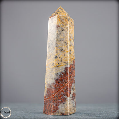 Natürliche Rote Aventurin Obelisk aus Madagaskar - 838,04g