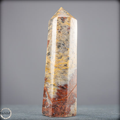 Natürliche Rote Aventurin Obelisk aus Madagaskar - 838,04g