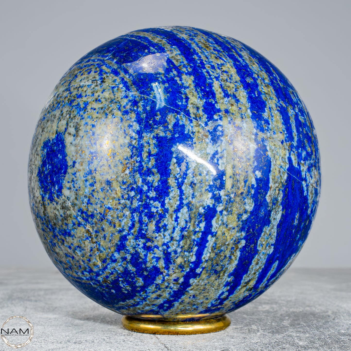 Natürliche Lapislazuli-Kristall-Kugel - 2251,22g