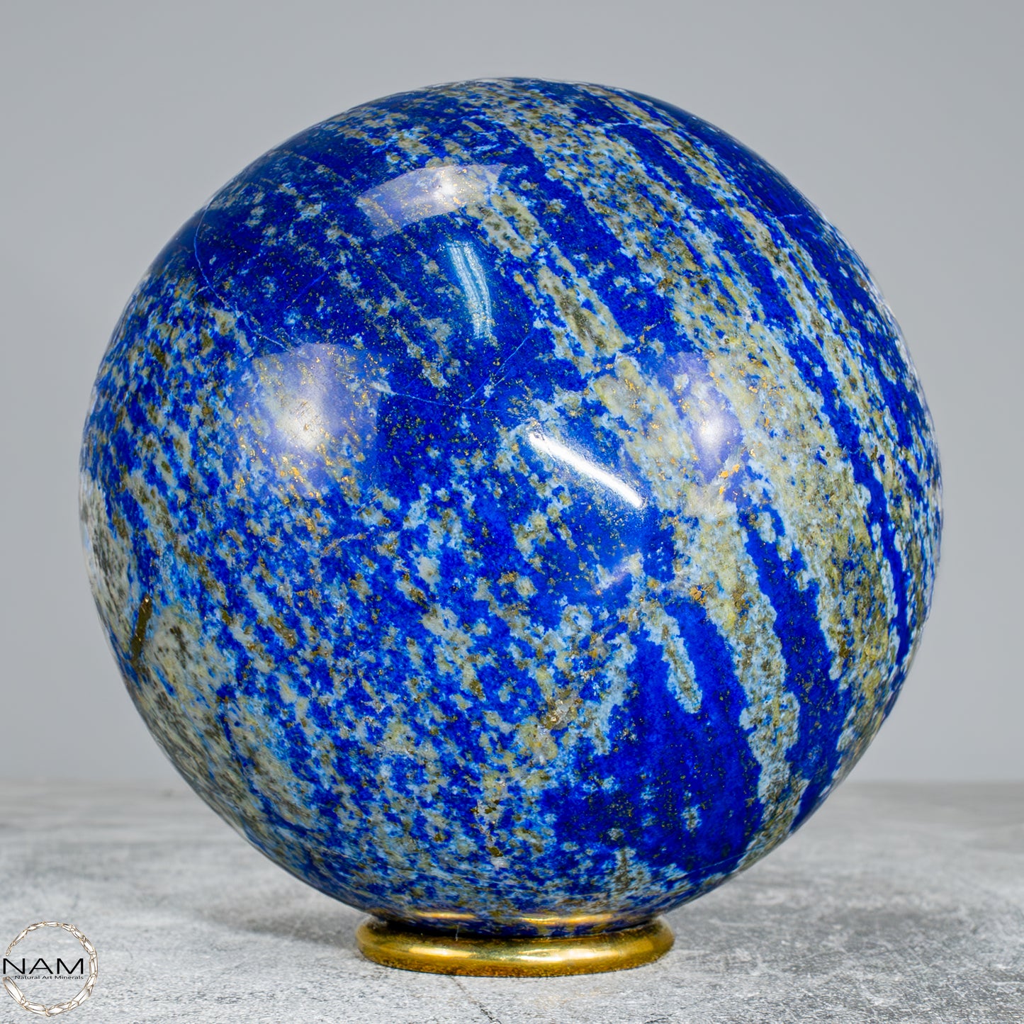 Natürliche Lapislazuli-Kristall-Kugel - 2251,22g