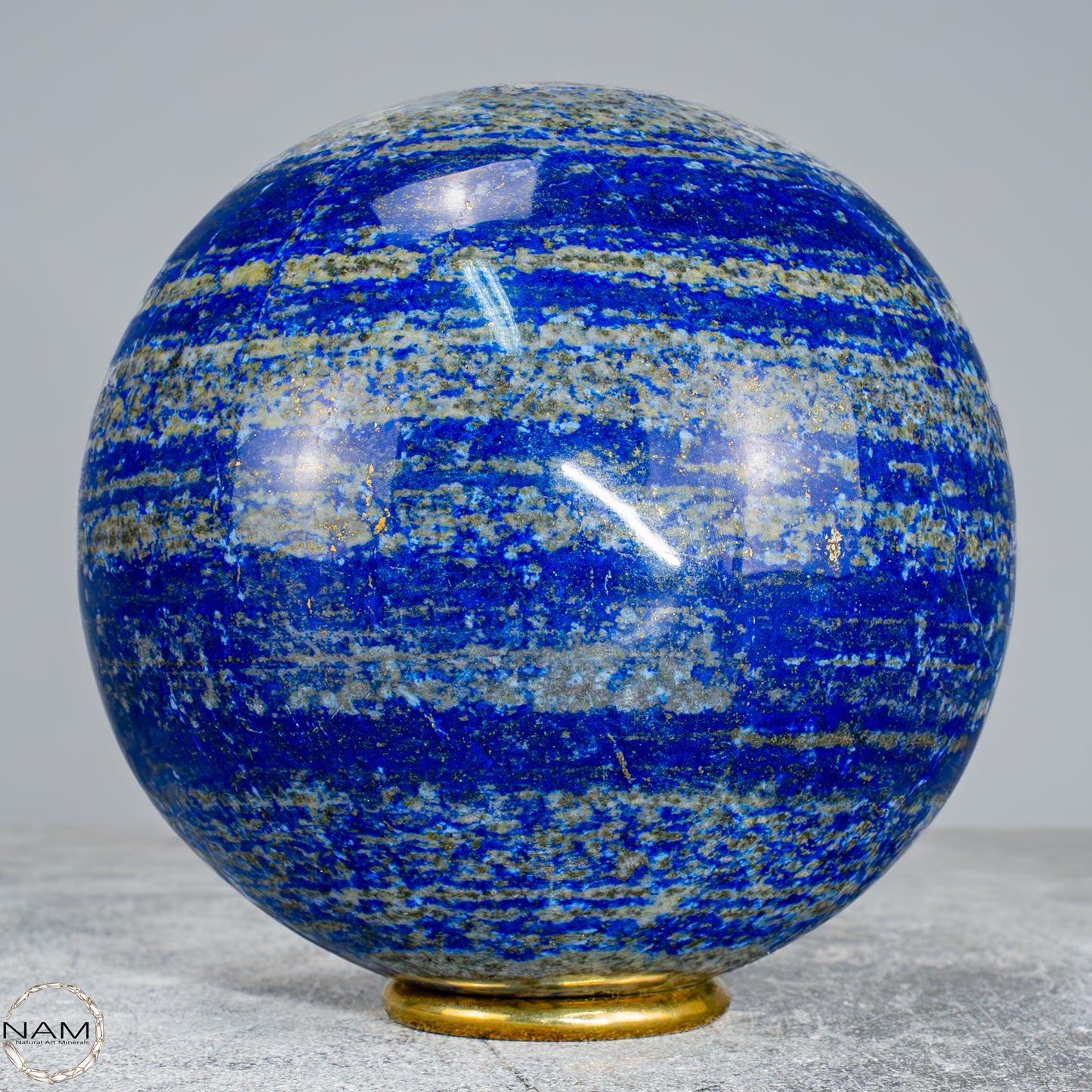 Natürliche Lapislazuli-Kristall-Kugel - 2251,22g