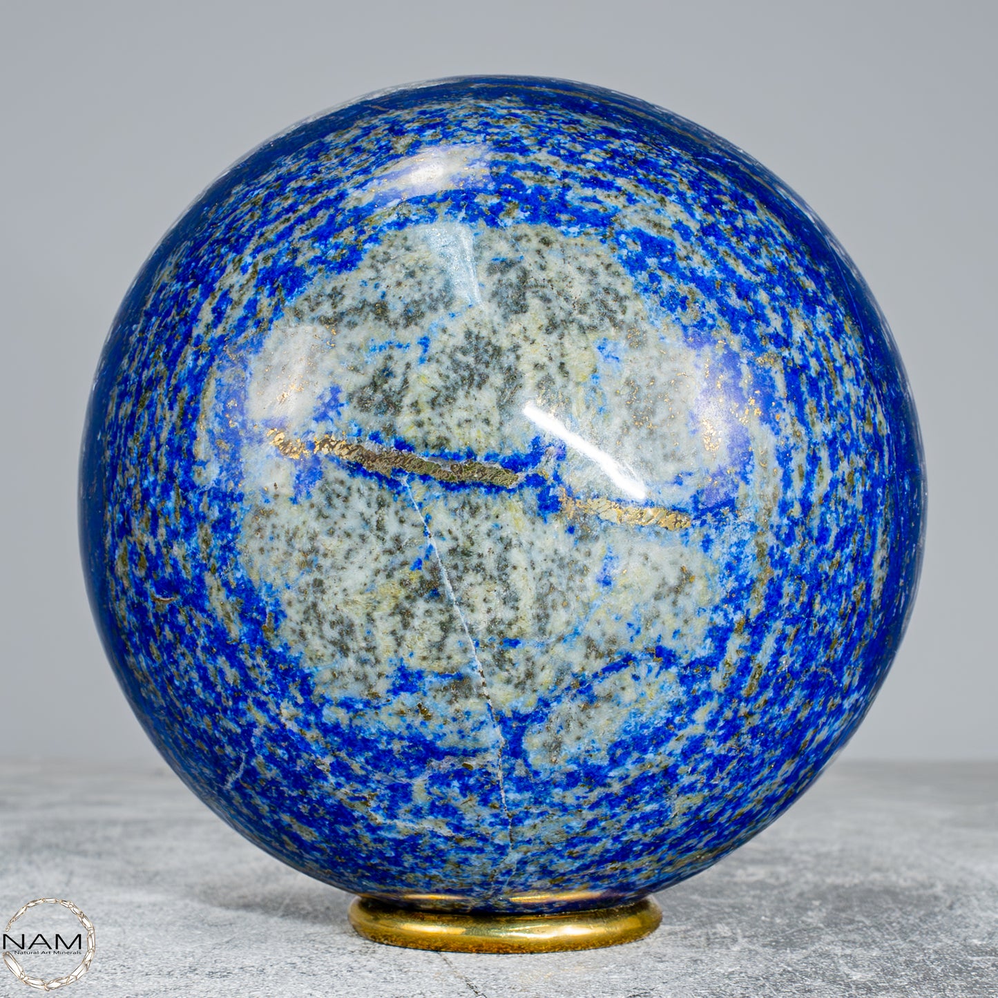 Natürliche Lapislazuli-Kristall-Kugel - 2251,22g