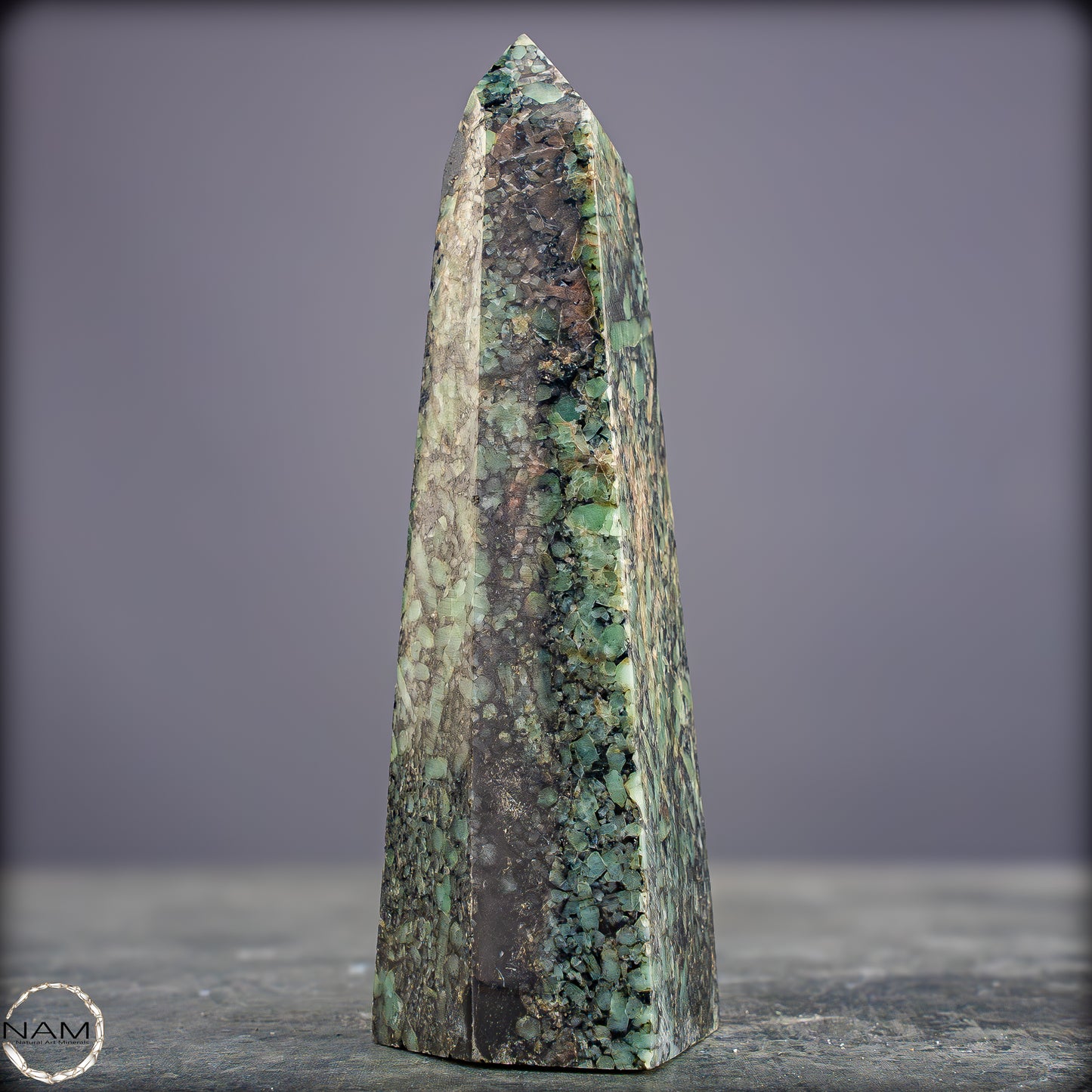 Natürlicher Smarag-Obelisk aus Kolumbien - 300,95g