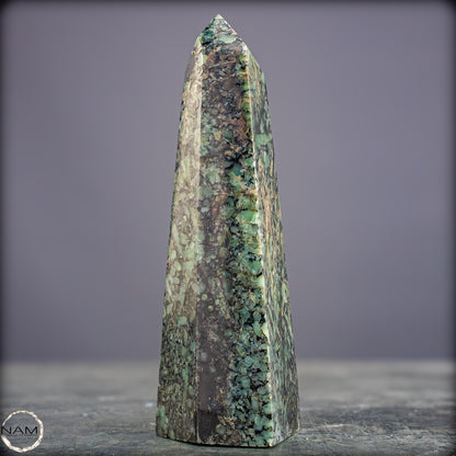 Natürlicher Smarag-Obelisk aus Kolumbien - 300,95g