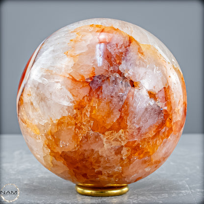 Natürliche Mehrfabige Carneol Kristall Kugel - 765,36 g