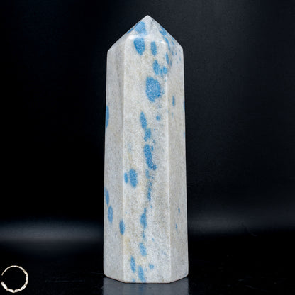 Natürlicher K2 Obelisk aus Madagaskar -664,77g
