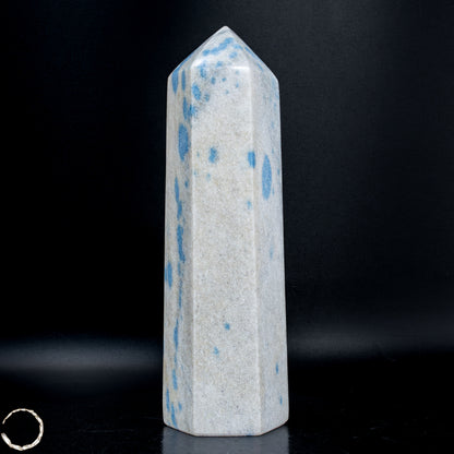 Natürlicher K2 Obelisk aus Madagaskar -664,77g