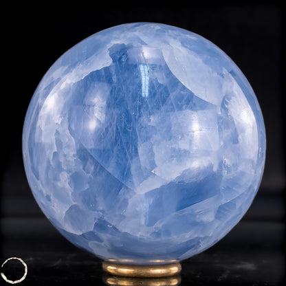 Natürliche Blaue Calcit-Kristall Kugel - 880,41g