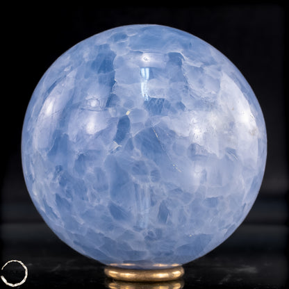 Natürliche Blaue Calcit-Kristall Kugel - 880,41g