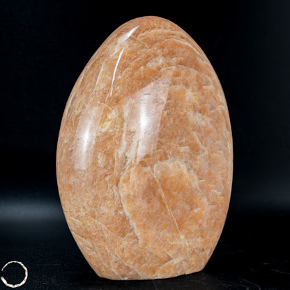 Natürliche Pfirsich-Mondstein Freiform -834,88g