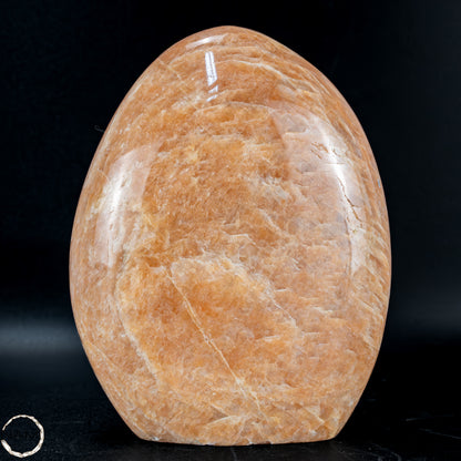 Natürliche Pfirsich-Mondstein Freiform -834,88g