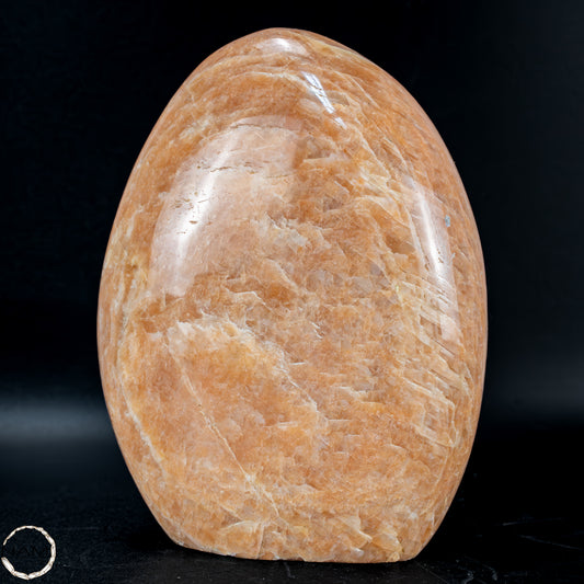 Natürliche Pfirsich-Mondstein Freiform -834,88g