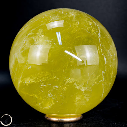 Top Qualität Transparenter Citrin Kristall Kugel - Brasilien - 619,61g