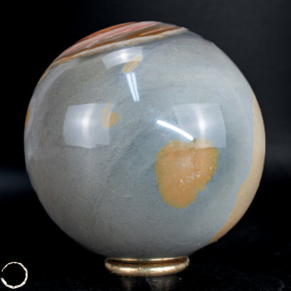 Natürliche Polychrome Jaspis Kristall-Kugel -598,99g