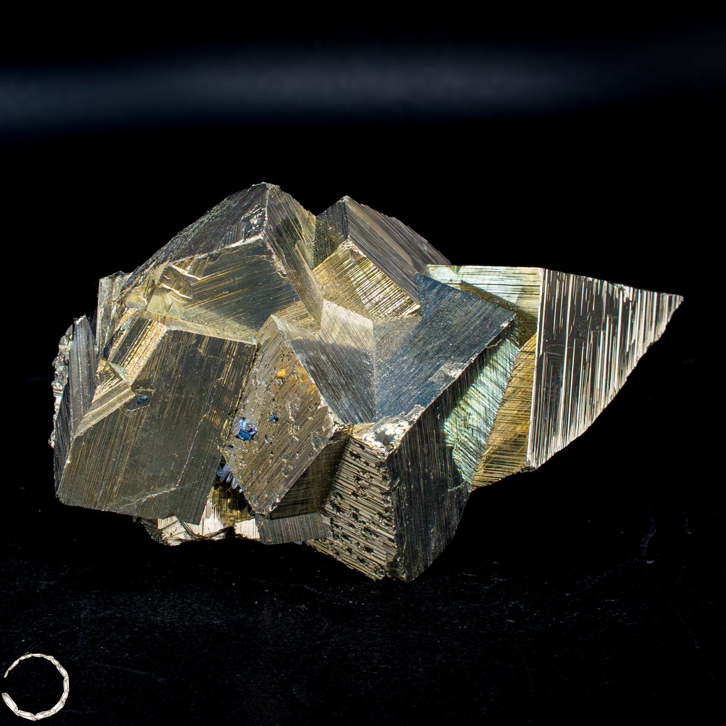 Natürliche Pyrit, Quarz und Galena Kristallcluster - 448,48 g