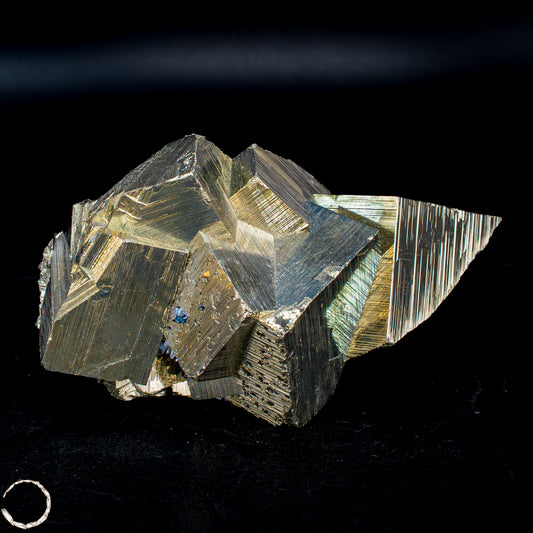 Natürliche Pyrit, Quarz und Galena Kristallcluster - 448,48 g