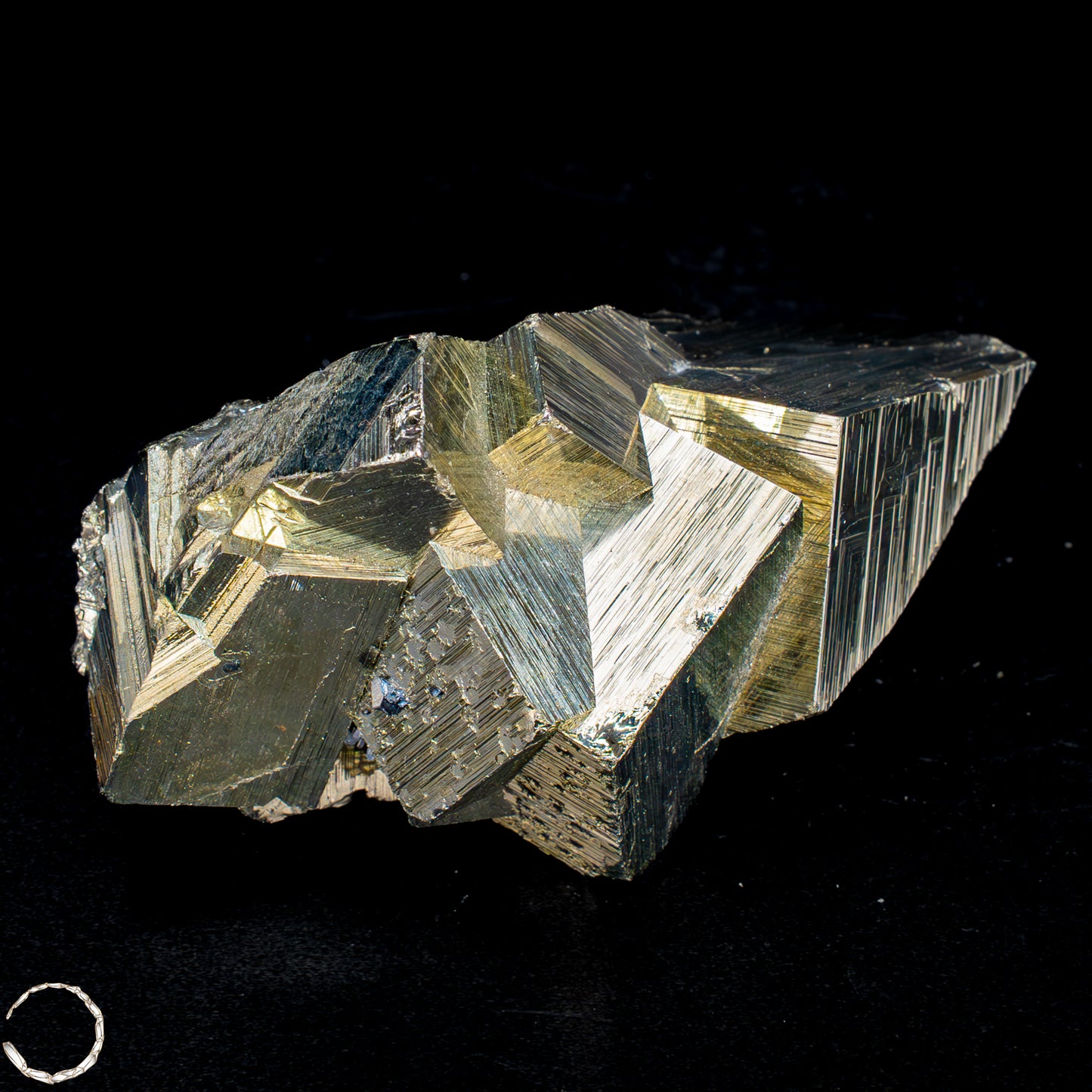 Natürliche Pyrit, Quarz und Galena Kristallcluster - 448,48 g