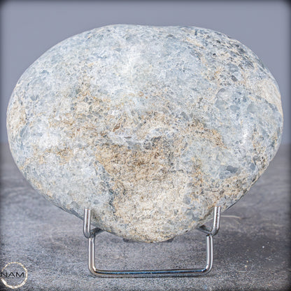 Natürliche Celestit Kristall-Druse als Herz - 1249,66g