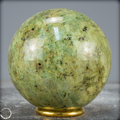 Natürliche Chrysopras-Kristall Kugel - 1089,27g - 89mm