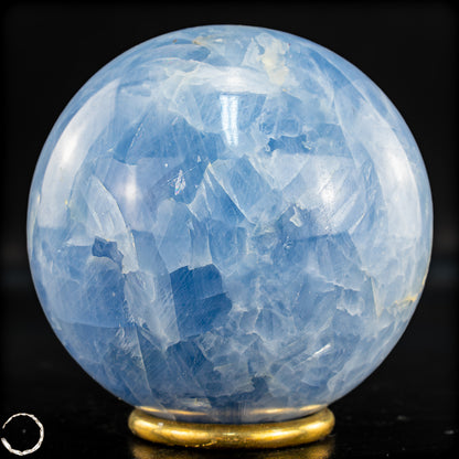 Natürliche Blaue Calcit-Kristall Kugel - 774,88g