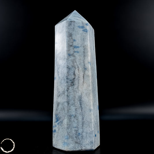 Natürlicher K2 Obelisk aus Madagaskar - 844,21g