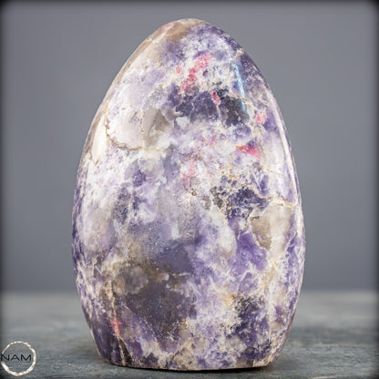 Natürlicher Einhornstein - Lepidolit Kristall-Freiform - 950,73g