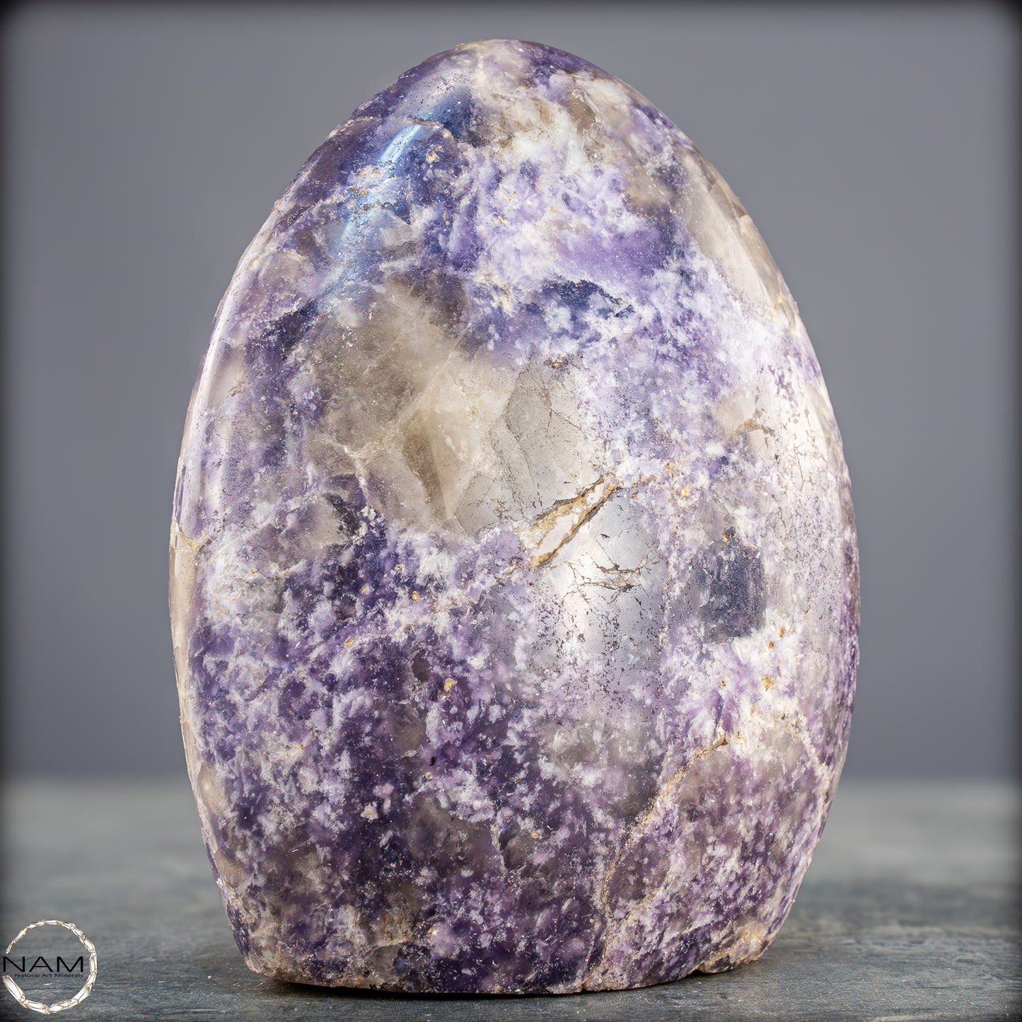 Natürlicher Einhornstein - Lepidolit Kristall-Freiform - 950,73g