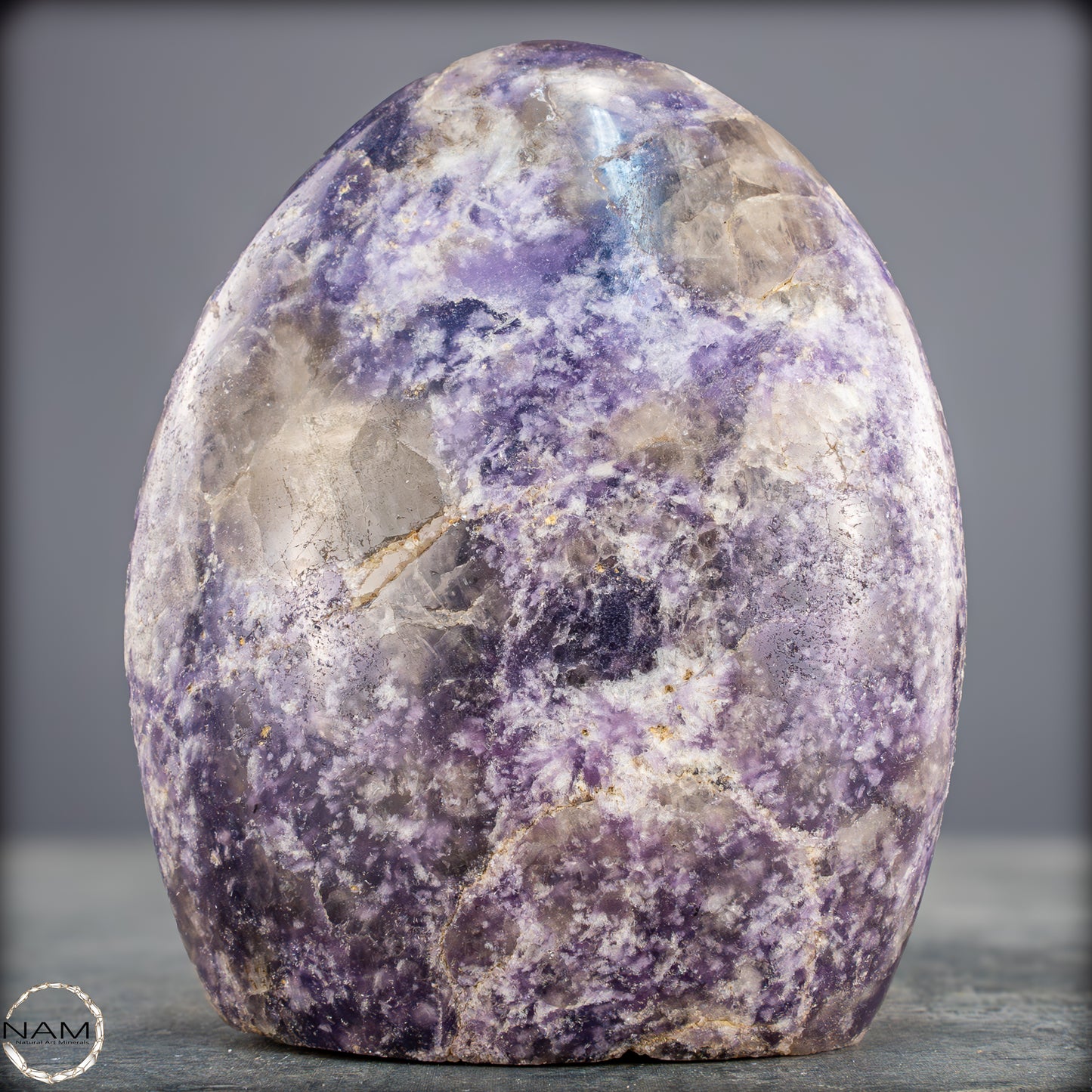 Natürlicher Einhornstein - Lepidolit Kristall-Freiform - 950,73g