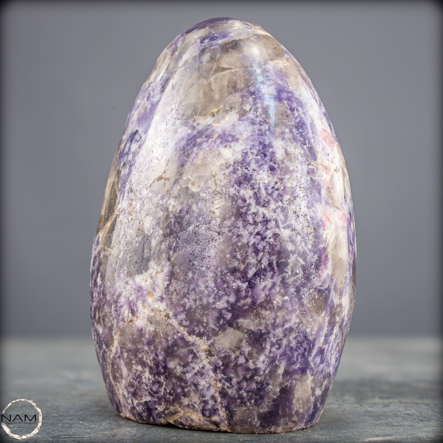 Natürlicher Einhornstein - Lepidolit Kristall-Freiform - 950,73g