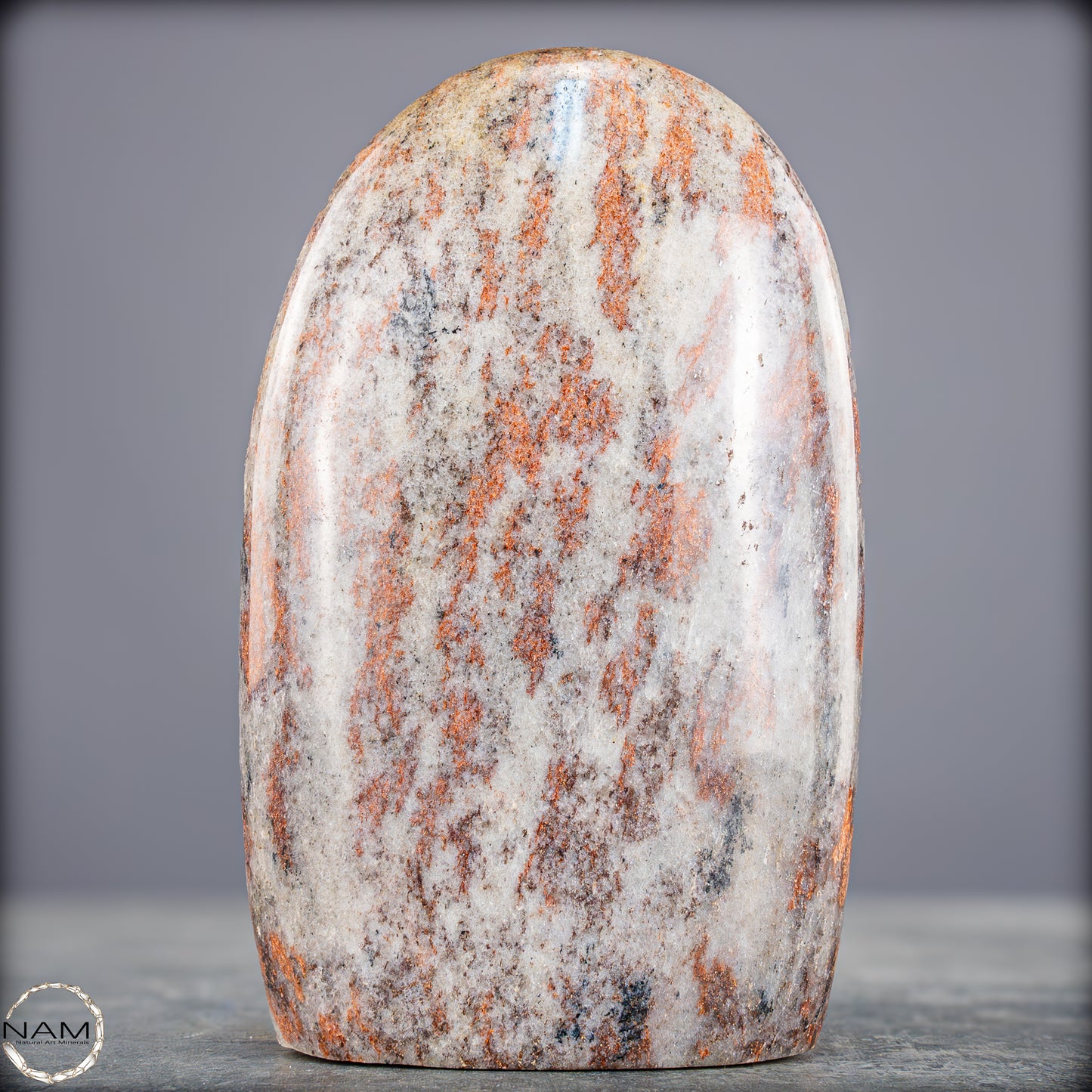 Natürliche Rote Aventurin Freiform aus Madagaskar - 935,57g