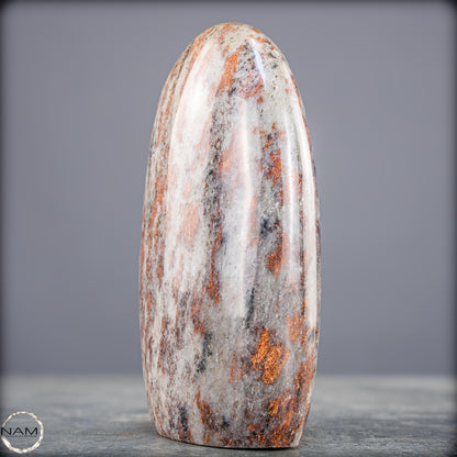 Natürliche Rote Aventurin Freiform aus Madagaskar - 935,57g