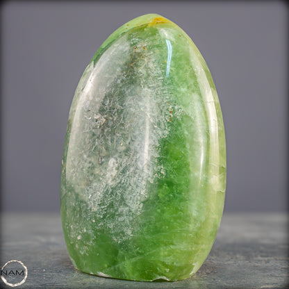Natürliche Grüne Fluorit-Kristall Freiform - 929,38g