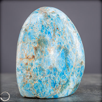 Natürliche Blaue Apatit Kristall-Freiform - 840,81g