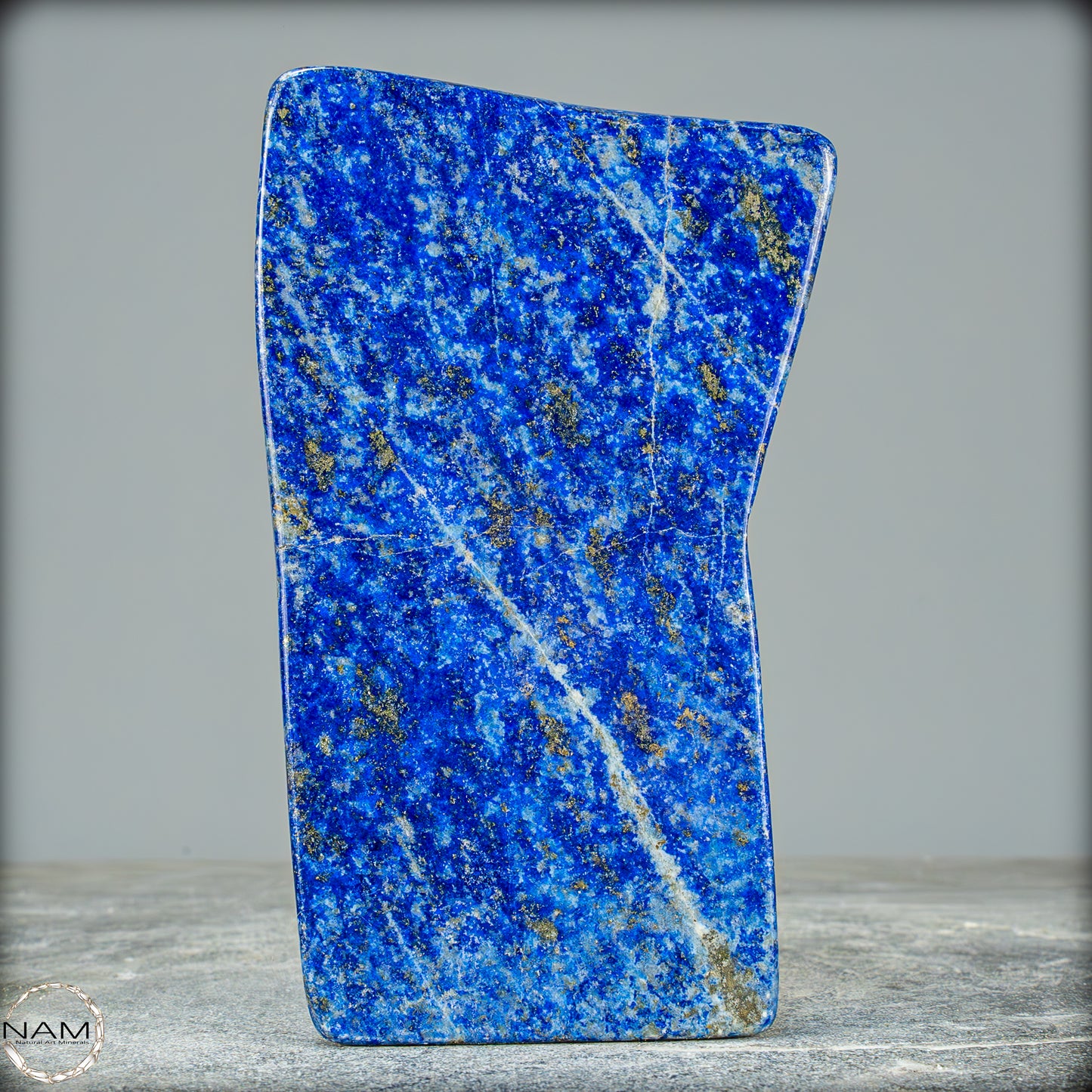Natürliche Lapislazuli Kristall-Freiform - 728,13g