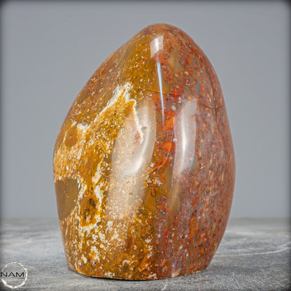 Natürliche Jaspis-Achatkristall Freiform - 1129,27g