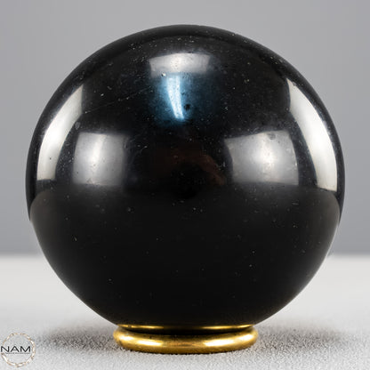 Schwarze Tourmalin-Kristall Kugel aus Brasilien - 1169,79g