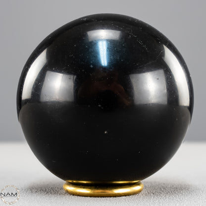 Schwarze Tourmalin-Kristall Kugel aus Brasilien - 1169,79g
