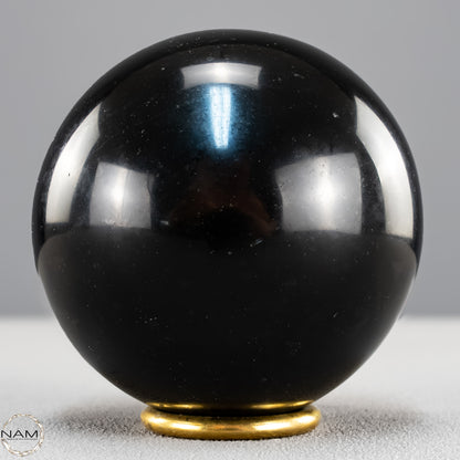 Schwarze Tourmalin-Kristall Kugel aus Brasilien - 1169,79g