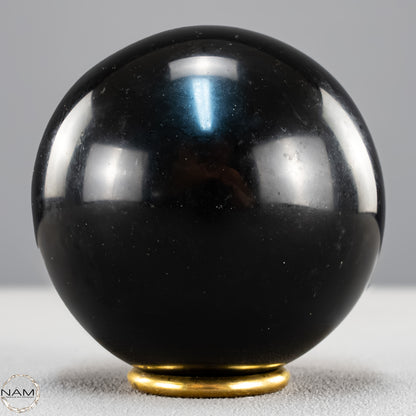 Schwarze Tourmalin-Kristall Kugel aus Brasilien - 1169,79g
