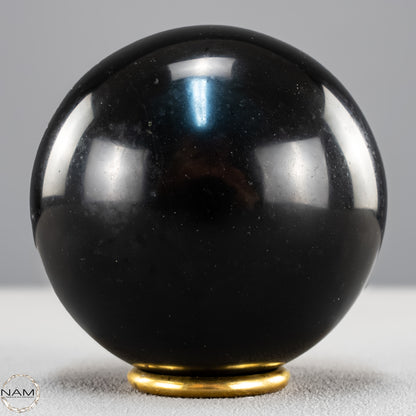 Schwarze Tourmalin-Kristall Kugel aus Brasilien - 1169,79g