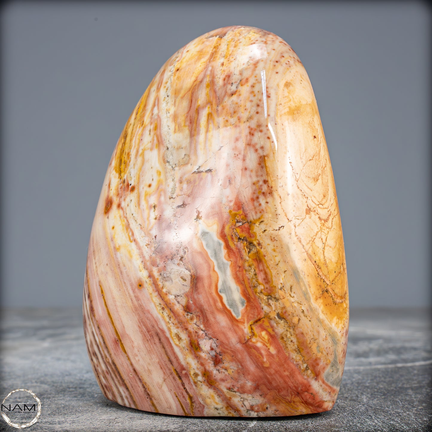 Natürliche Polychrome Jaspis Kristall-Freiform - 725,71g