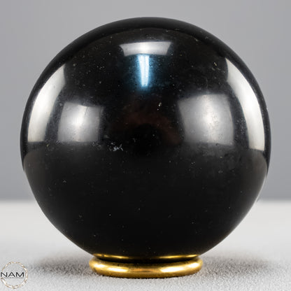 Schwarze Tourmalin-Kristall Kugel aus Brasilien - 1169,79g