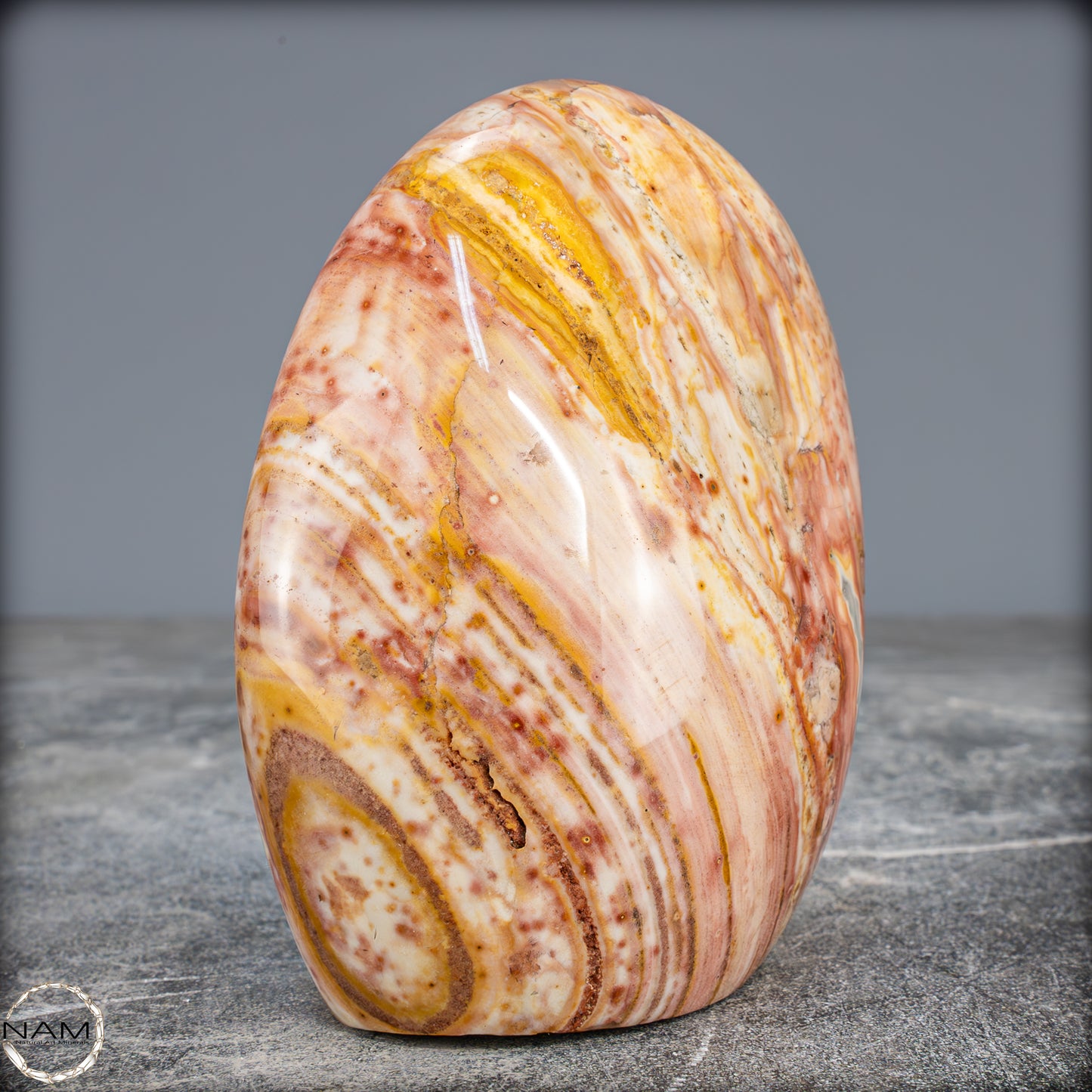 Natürliche Polychrome Jaspis Kristall-Freiform - 725,71g