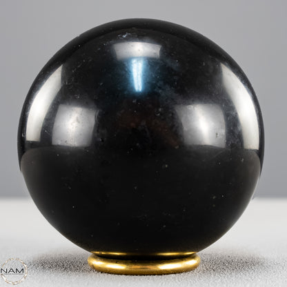 Schwarze Tourmalin-Kristall Kugel aus Brasilien - 1169,79g