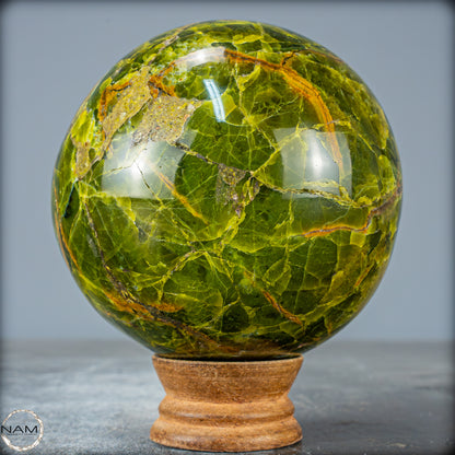 Natürliche Grüne Opal-Kristall Kugel - 1085,41g - 97mmm
