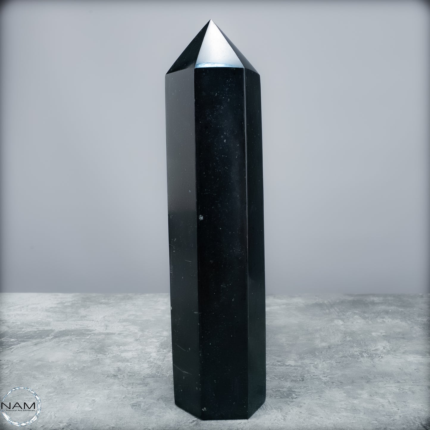 Natürlicher Tourmalin Kristall-Obelisk aus Brasilien - 1030,64 g