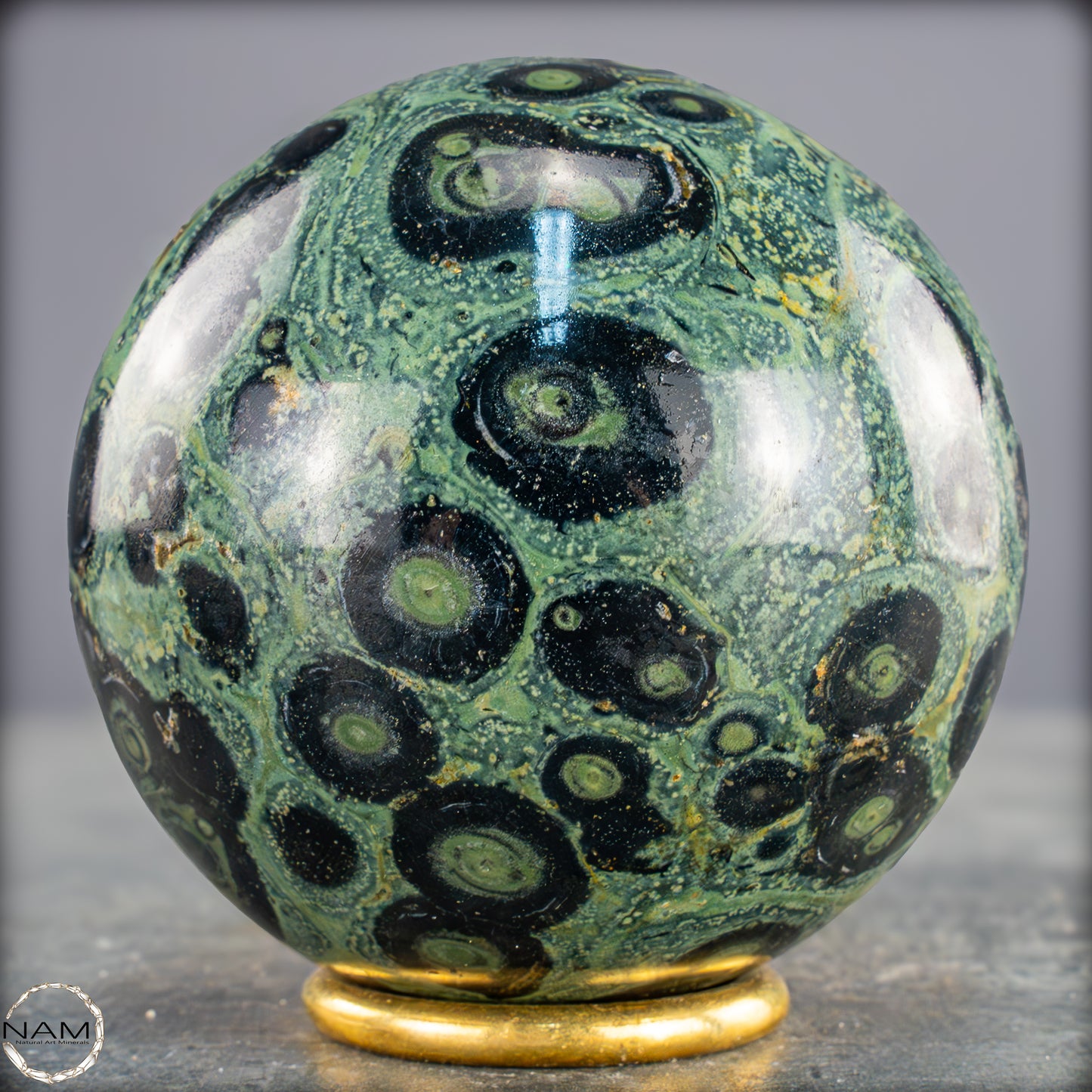 Natürliche Kambaba-Jaspis Kristall-Kugel - 794,07g - 83mm