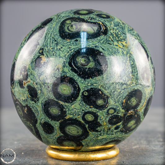 Natürliche Kambaba-Jaspis Kristall-Kugel - 794,07g - 83mm